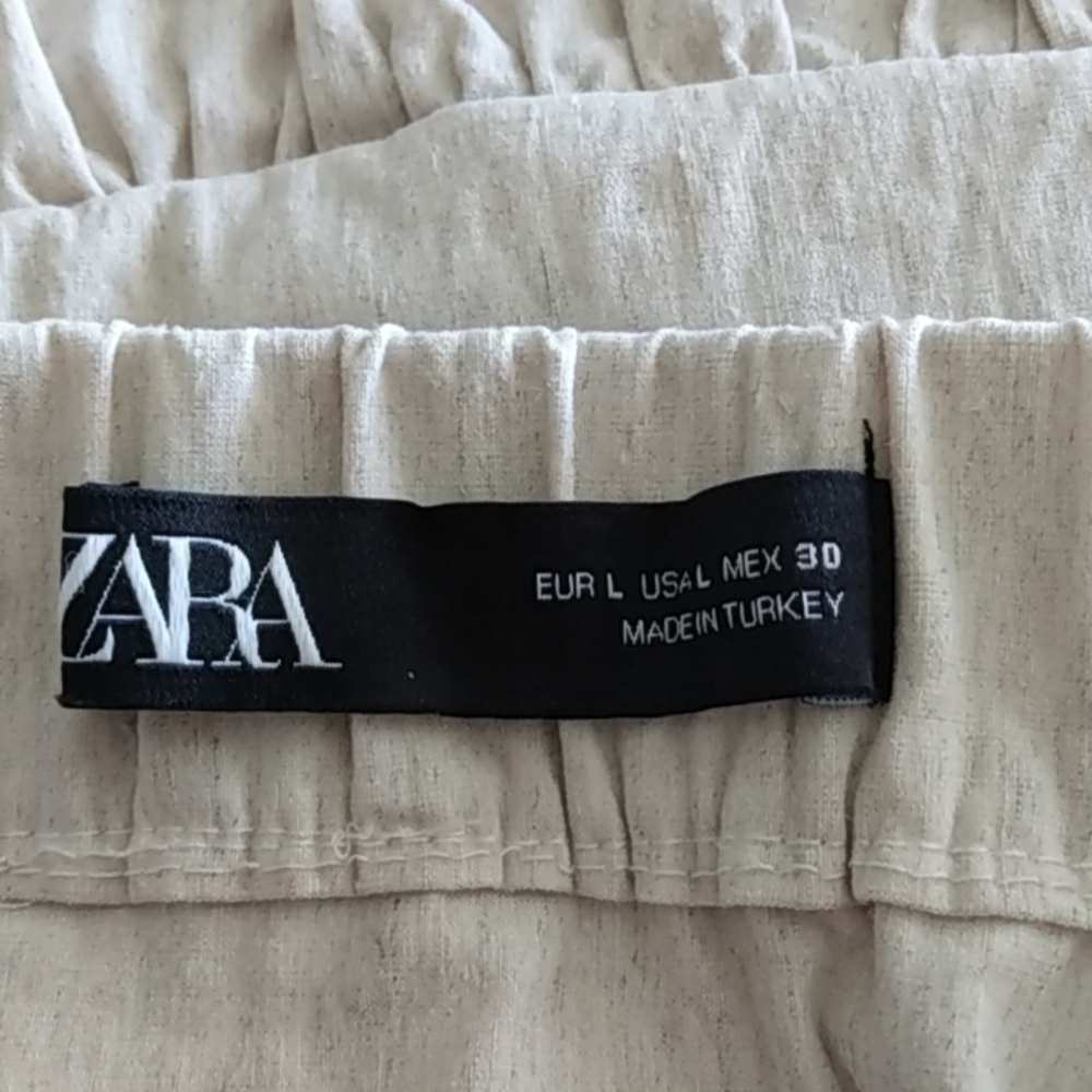 ZARA SKIRT SHORTS RUFFLE - Picture 7 of 8